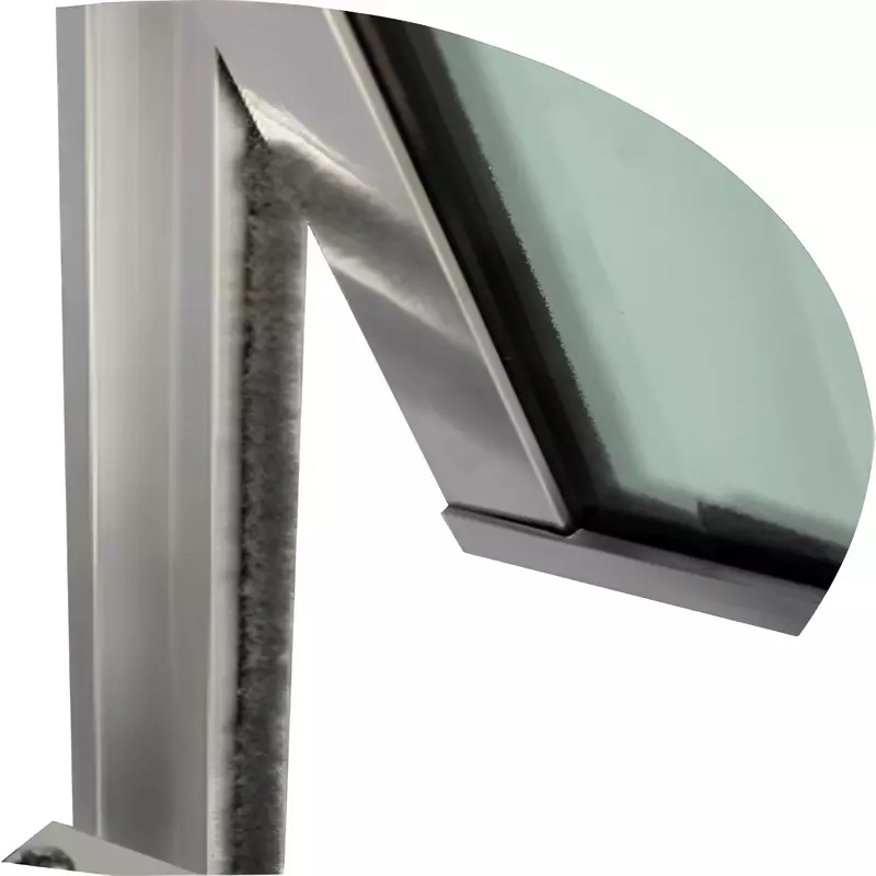 Janela de Alumínio Natural Vitro Basculante Brimak Esquadrias Linha Ma - 1