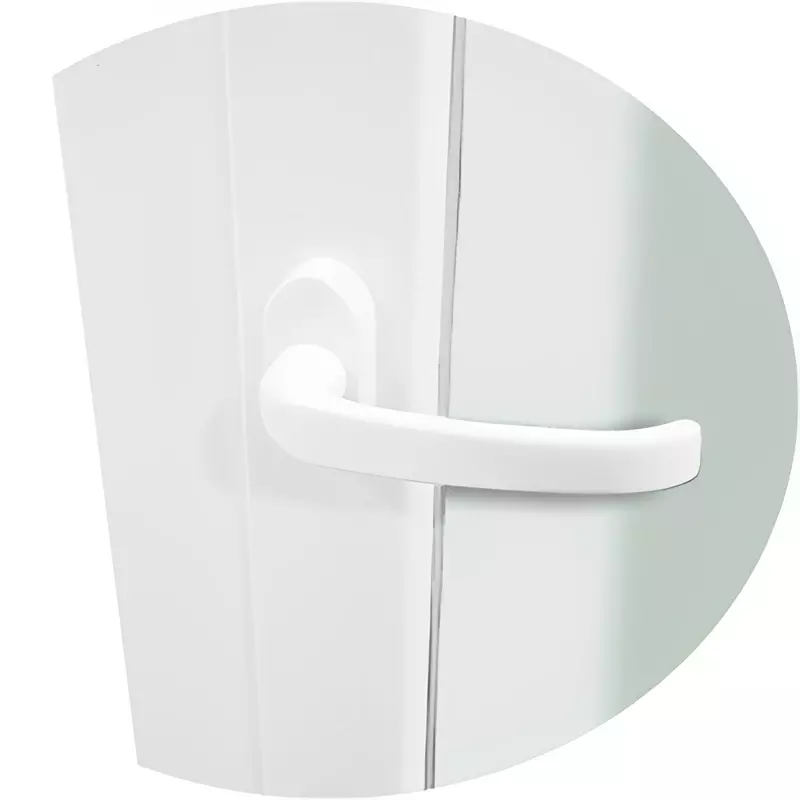 Janela de PVC Branco Vitro de Correr 2 Folhas Móveis Com Persiana Inte - 1