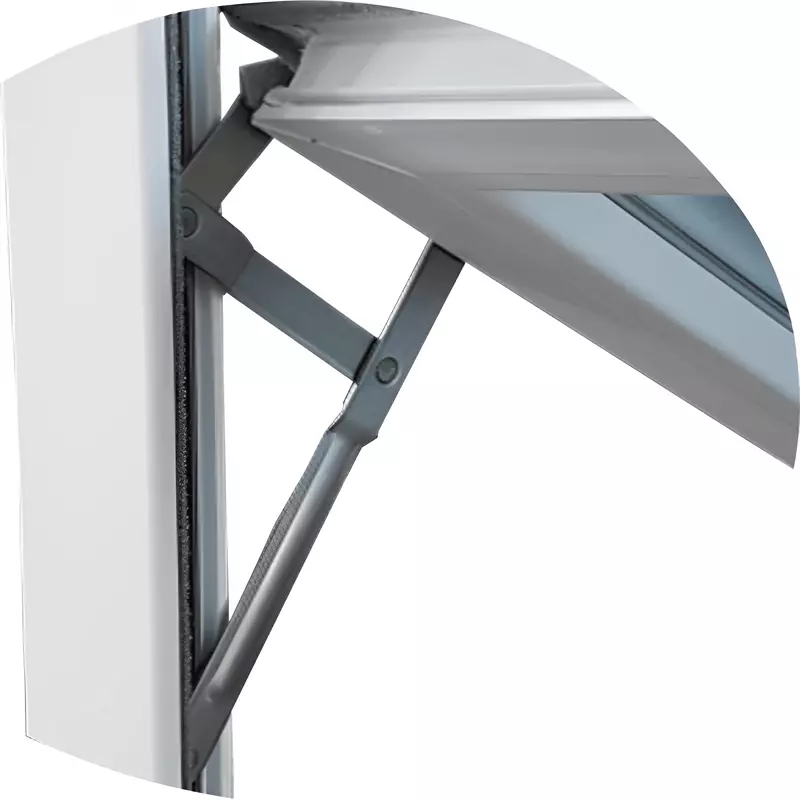 Janela de PVC Branco Vitro Máximo Ar Com Bandeira Sem Grade Brimak Es - 1