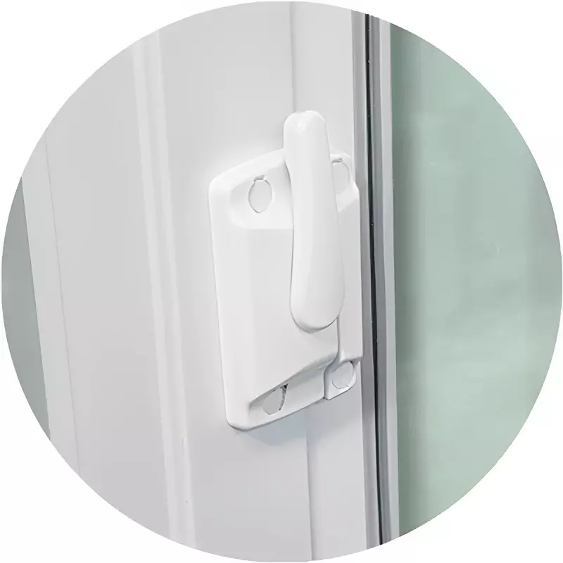 Porta Balcão de Correr de PVC Branco 2 Folhas Móveis Brimak Esquadri - 2