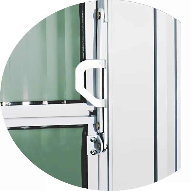Porta de Alumínio Branco de Cozinha Basculante Brimak Esquadrias Linh - 2