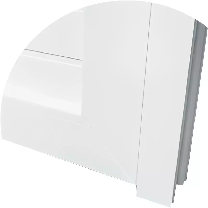 Porta de PVC Branco Palheta Brimak Esquadrias Linha Itec - 4