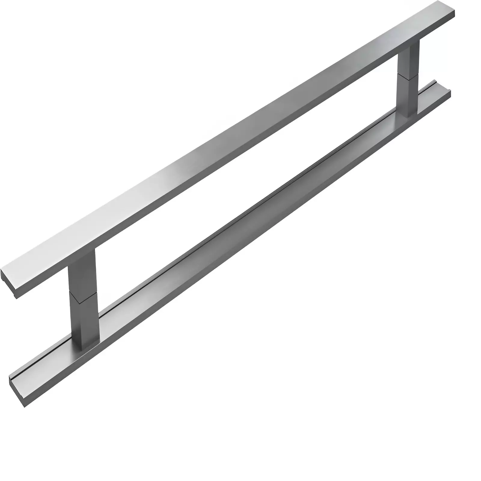 Porta Pivotante de PVC Branco Miraggio com Puxador Brimak Esquadrias L - 3