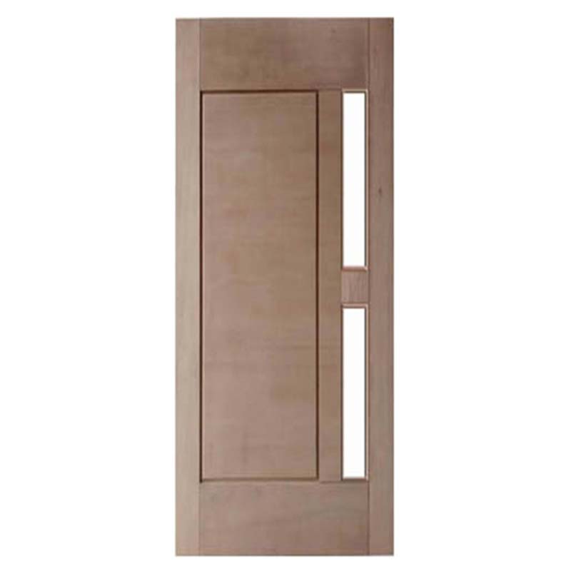 Folha de Porta de Madeira Maciça 01 Almofada Para Vidro Casmavi de Cedro Arana