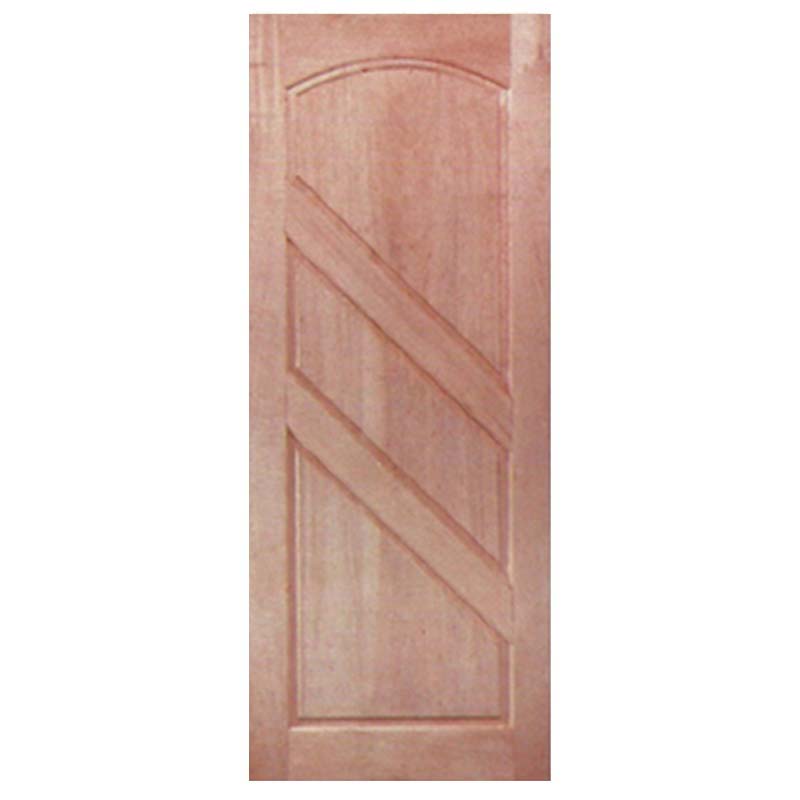 Folha de Porta de Madeira Maciça 03 Almofadas Diagonal Casmavi de Cedro Arana