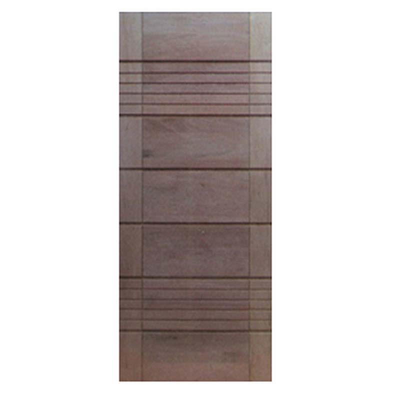Folha de Porta de Madeira Maciça BBB-R 8 Frisos Casmavi de Cedro Arana