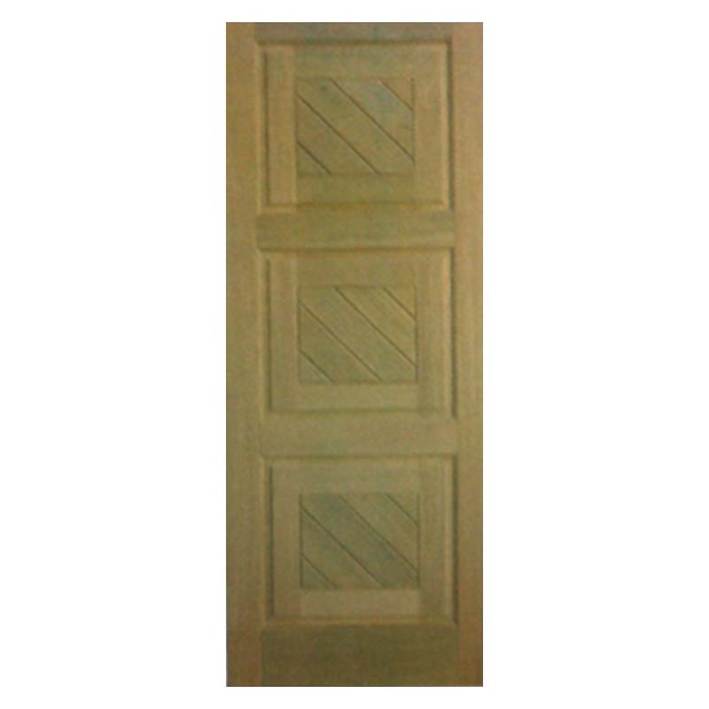 Folha de Porta de Madeira Maciça CSMV 3 Diagonal Casmavi de Cedro Arana