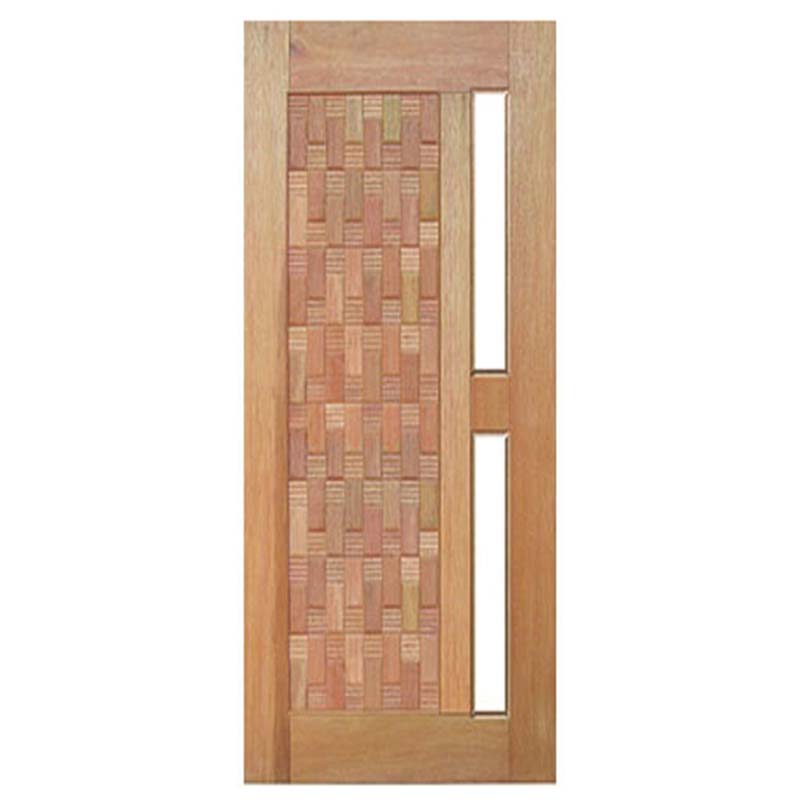 Porta de Madeira Maciça Filadélfia Para Vidro Casmavi de Cedro Arana - 2.10 (A) X 0.62 (L)