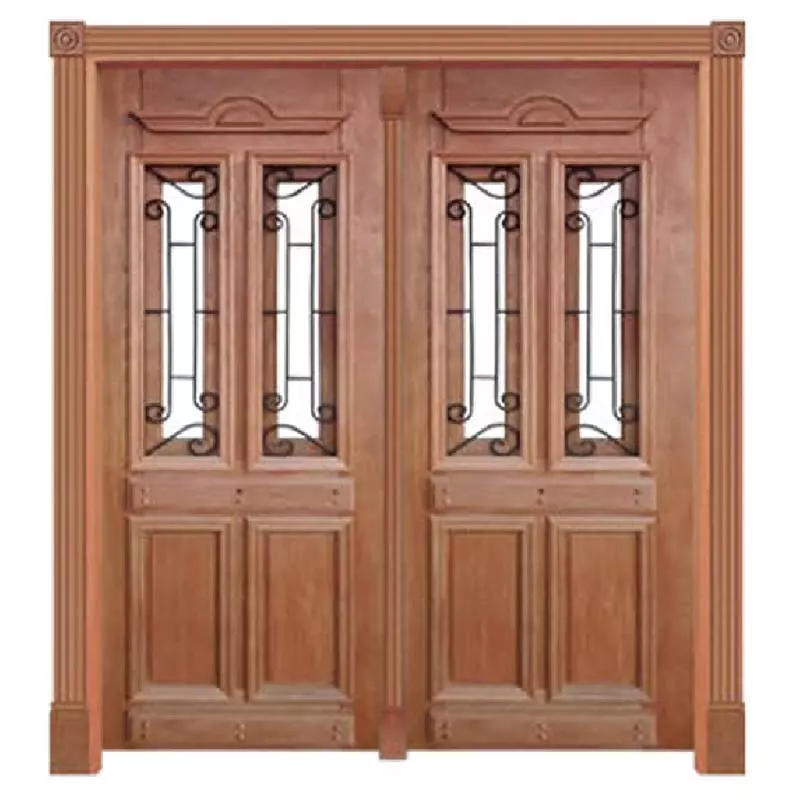 Portal de Abrir Duquesa Com Grade 215 Madeira Maciça Reto de Cedro Arana Batentes de 14 CM Casmavi