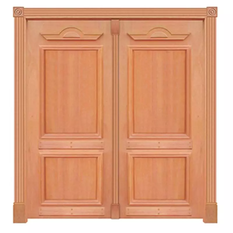 Portal de Abrir Realeza 230 Madeira Maciça Reto de Cedro Arana Batentes de 14 CM Casmavi