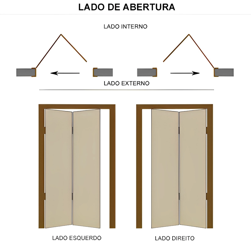 Porta Lambril de Alumínio Preto Camarão CMC Esquadrias Linha Classic - 2