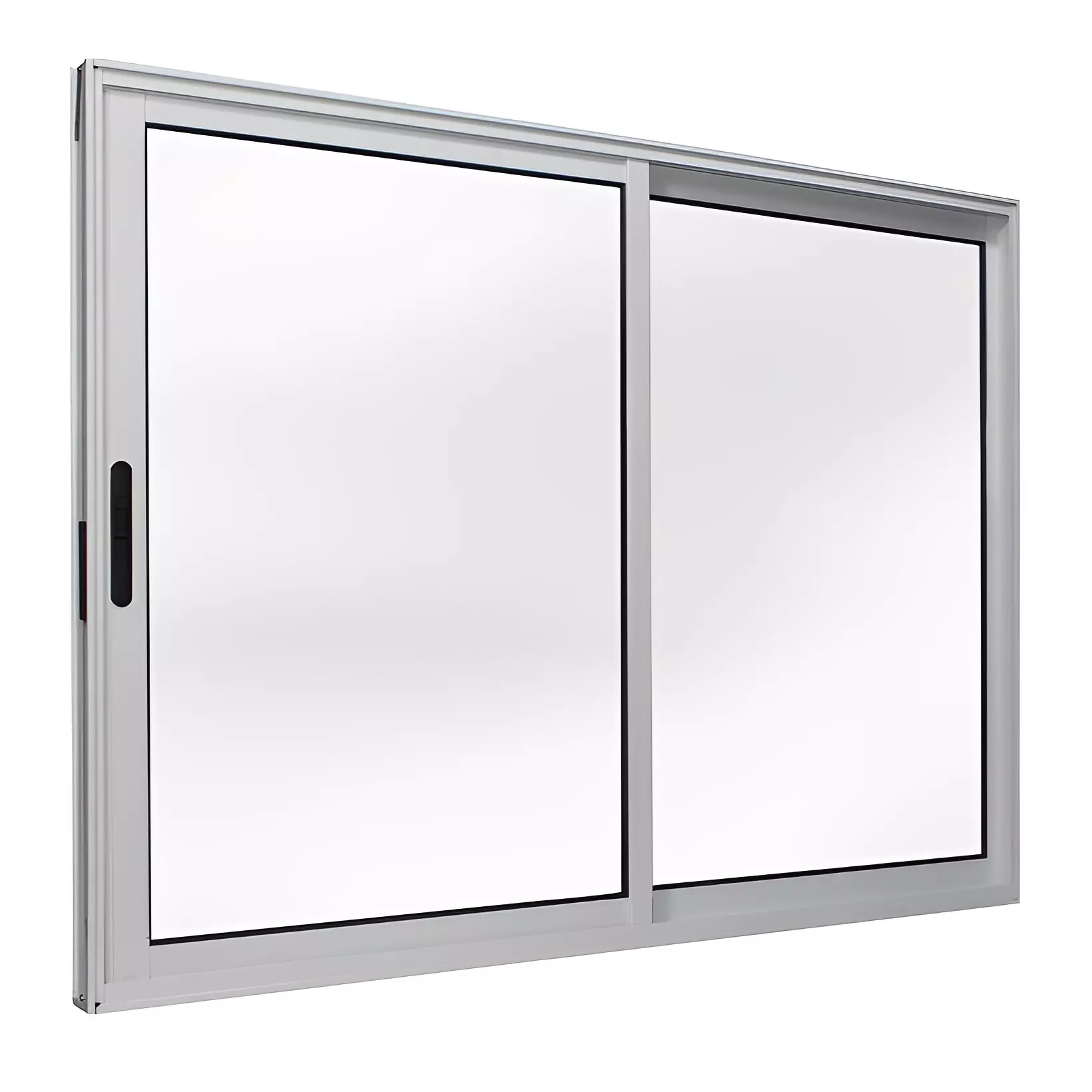 Janela de Alumínio Branco Vitro de Correr 2 Folhas Móveis Suprema Se - 0