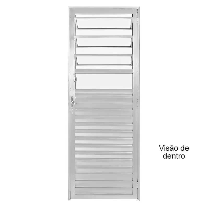 Porta de Alumínio Brilhante de Cozinha Basculante CMC Esquadrias Linh - 3