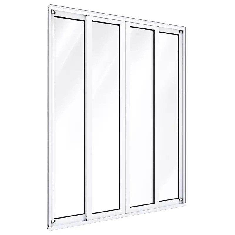Porta de Sacada de Correr de Alumínio Branco 4 Folhas CMC Classic - 2 - 0