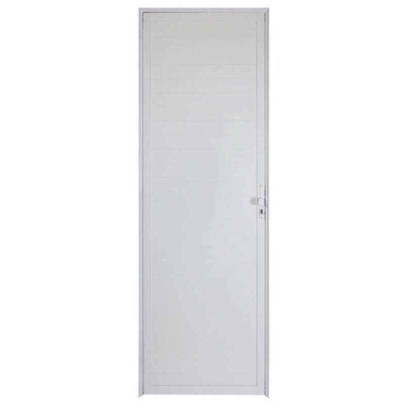 Porta Lambril de Alumínio Branco CMC Esquadrias Linha Classic - 1