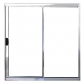 Janela de Alumínio Brilhante Vitro de Correr 2 Folhas Sem Grade CMC Esquadrias Linha Modular