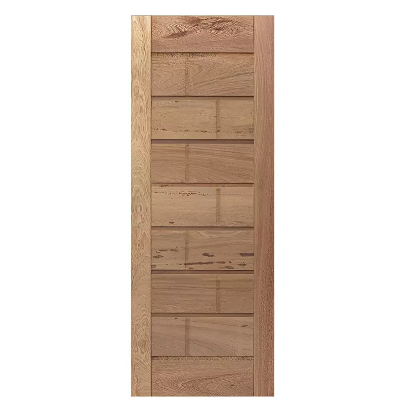Folha de Porta de Madeira Maciça PE302 de Cedro Arana Linha Premium E - 0