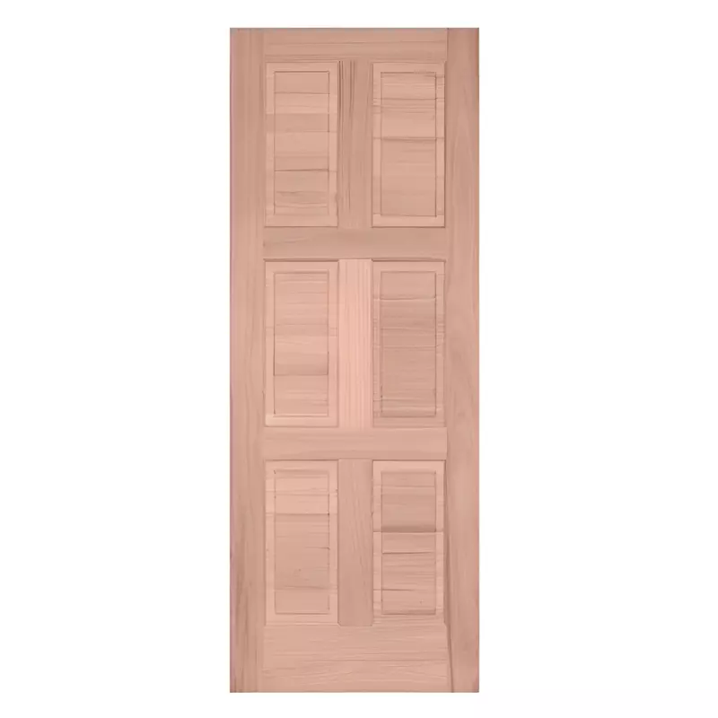 Folha de Porta de Madeira Maciça PE47 de Eucalipto Linha Gold Esel Es - 0