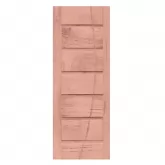 Folha de Porta de Madeira Maciça PE33 FR305 de Eucalipto Linha Gold Esel Esquadrias