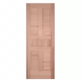 Folha de Porta de Madeira Maciça PE48 de Eucalipto Linha Gold Esel Esquadrias
