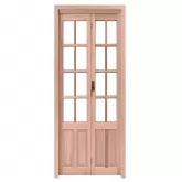 Porta Camarão de Madeira Maciça PE71  de Eucalipto Batentes de 12 CM Linha Interna Esel Esquadrias