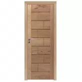 Porta de Madeira Maciça PE302 de Cedro Arana Batentes de 12 CM Linha Premium Esel Esquadrias
