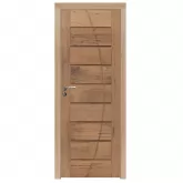 Porta de Madeira Maciça PE305 de Cedro Arana Batentes de 12 CM Linha Premium Esel Esquadrias