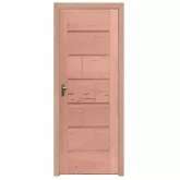 Porta de Madeira Maciça PE33 FR302 de Eucalipto Batentes de 12 CM Linha Gold Esel Esquadrias
