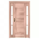 Porta de Madeira Maciça PE50 Com Batente Duplo de 12 CM Linha Gold de Eucalipto Esel Esquadrias