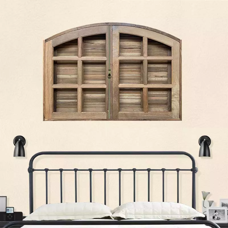 Janela de Abrir / Abrir em Arco de Madeira Itaúba Batentes de 14 CM E - 4