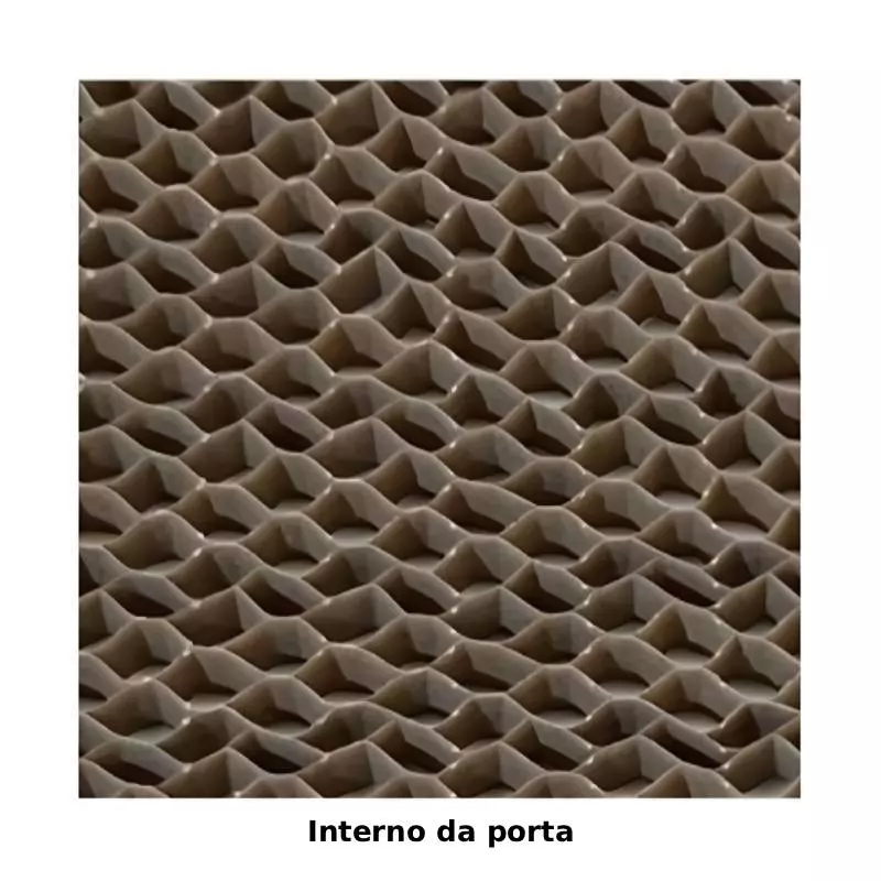Kit Porta Pronta Semi-Oca Branco Fosco UV Batente Regulável de 18 at? - 6