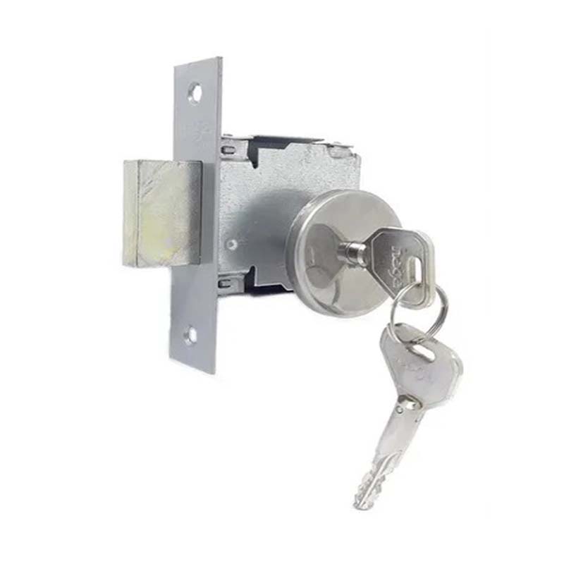 Fechadura Brava Com Trava de Segurança de Aço Inox Haga Tetra - 1