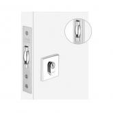 Fechadura Externa Rolete Roseta Aço Inox Haga