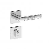 Fechadura Externa Roseta Tok de Aço Inox Haga