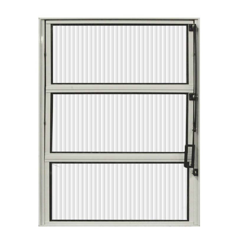 Janela de Alumínio Branco Vitro Basculante Hale Esquadrias - 1