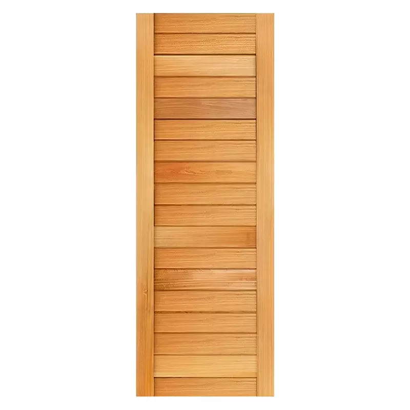 Folha de Porta de Madeira Maciça Malta de Tauari Mapaf