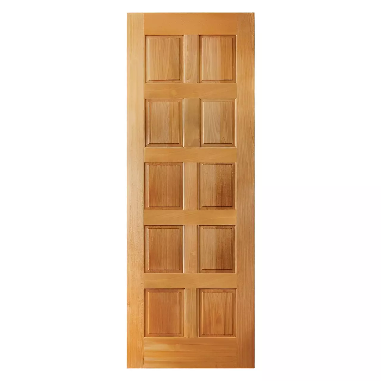 Folha de Porta de Madeira Maciça PV10 de Tauari Mapaf - 0