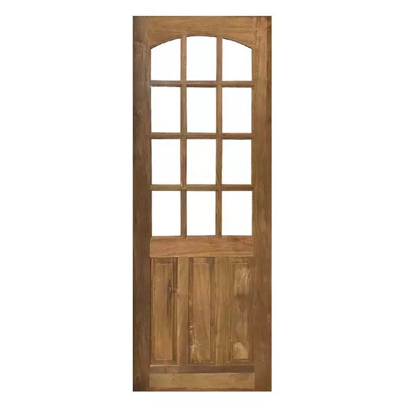 Folha de Porta de Madeira Maciça Meia Almofada Rodam Itaúba - 0