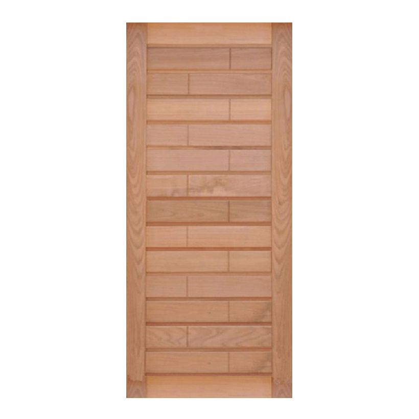 Folha de Porta de Madeira Maciça Roma Rodam Tauari - 2.10 (A) X 0.82 - 0