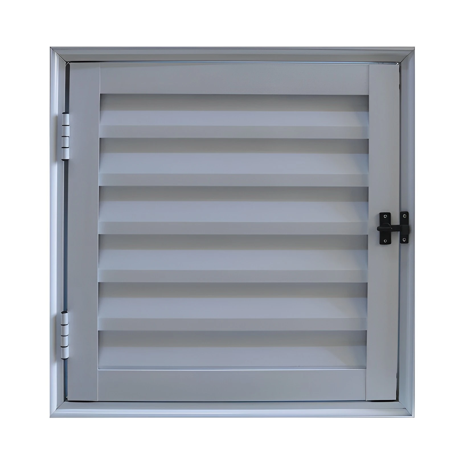Alçapão Ventilado de Alumínio Branco CMC Esquadrias Linha Modular - 0.80 (L) X 0.60 (A)