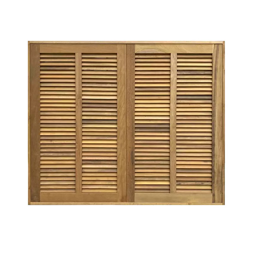 Janela de Abrir / Abrir em Arco de Madeira Itaúba Batentes de 14 CM E - 1