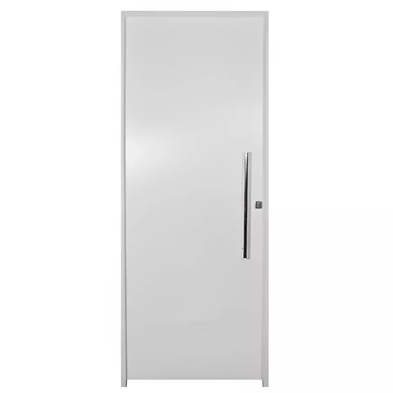 Porta de Madeira Semi-Oca Primer Lisa Batentes de 11 CM Eco Fechadura - 1