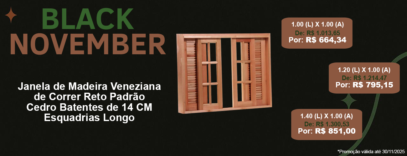 Black 2025 Veneziana de Correr